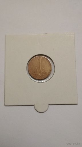 Нидерланды / 1 cent / 1961 год