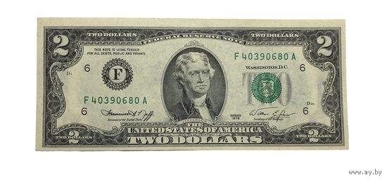 2 Доллара США 1976 год