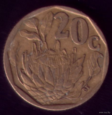 20 центов 1994 год ЮАР