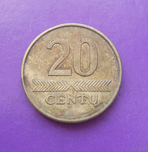 20 центов 2008 Литва #04