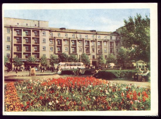 1967 год Могилёв Гостиница Днепровская