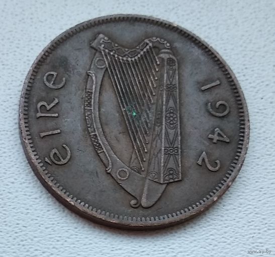 Ирландия 1 пенни, 1942 6-7-12