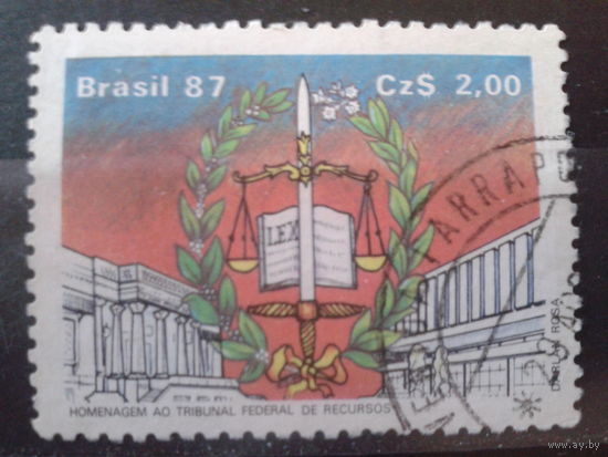 Бразилия 1987 Эмблема правосудия