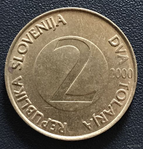 2 толара 2000 Словения