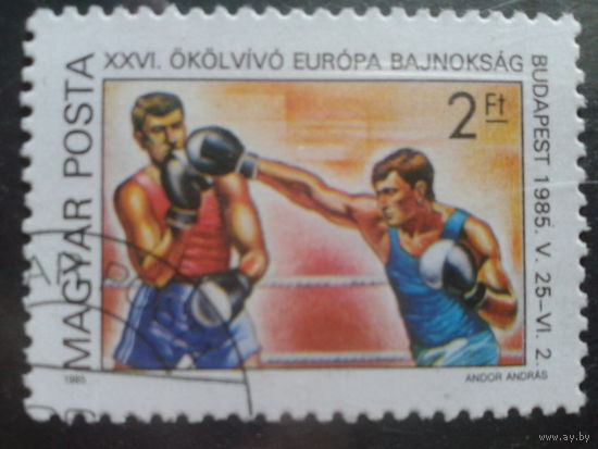 Венгрия 1985 Бокс, чемпионат Европы, одиночка