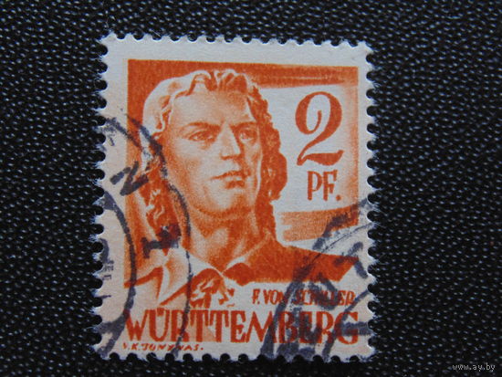 Вюртемберг. Германия. Французская оккупационная зона. 1945-1949 гг.