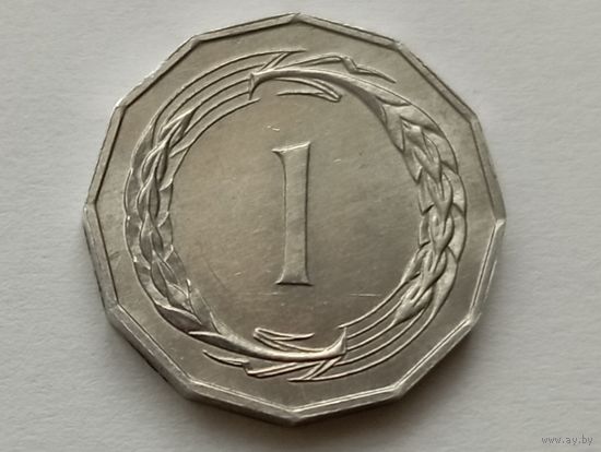 Кипр. 1 миль 1972 (тираж 500 000).