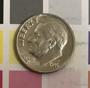 США 10 центов 1986 P