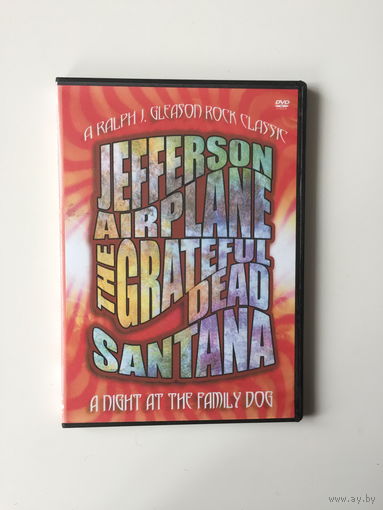 Jefferson Airplane the Grateful Dead Santana концерт DVD