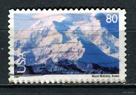 США - 2001 - Природа. Горы - [Mi. 3449] - полная серия - 1 марка. Гашеная.  (Лот 48CK)