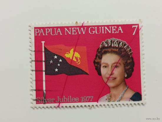 Папуа Новая Гвинея 1977. 25 лет регентства королевы Елизаветы II