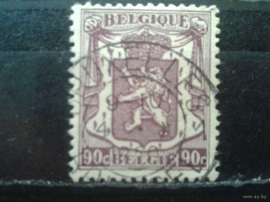 Бельгия 1945 Госгерб  90 сантимов