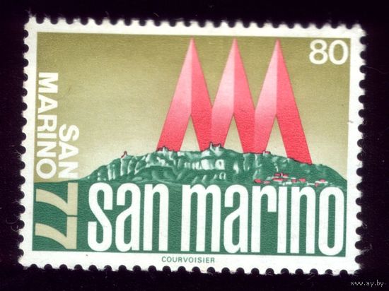 1 марка 1977 год Сан-Марино 1127