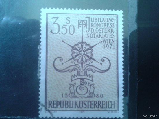 Австрия 1971 Эмблема Венского нотариата с 1380 года