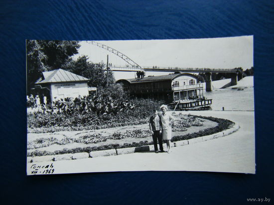 Фото Гомель 1969г. Кассы Речного Вокзала.