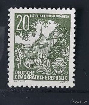 Германия, ГДР 1953 г. Mi.413