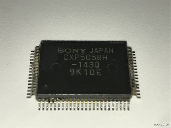 Sony CXP5058H Memory 4bit; ROM 8192x8bit; RAM 384x4bit Japan оригинал винтаж