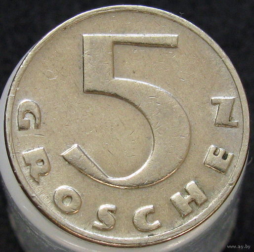 Австрия 5 грошей 1934 ТОРГ уместен  (2-175) распродажа коллекции