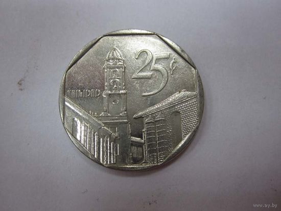 25 Центов 1994 (Куба)