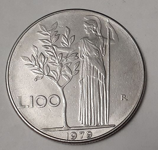 Италия 100 лир, 1979 (7-4-12)