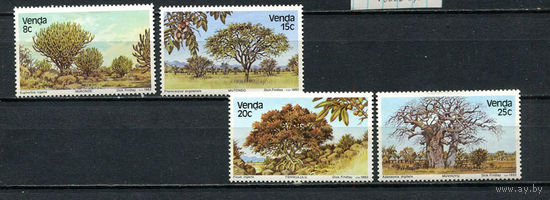 Венда (Южная Африка) - 1982 - Деревья - [Mi. 62-65] - полная серия - 4 марки. MNH.  (LOT DW45)-T10P15