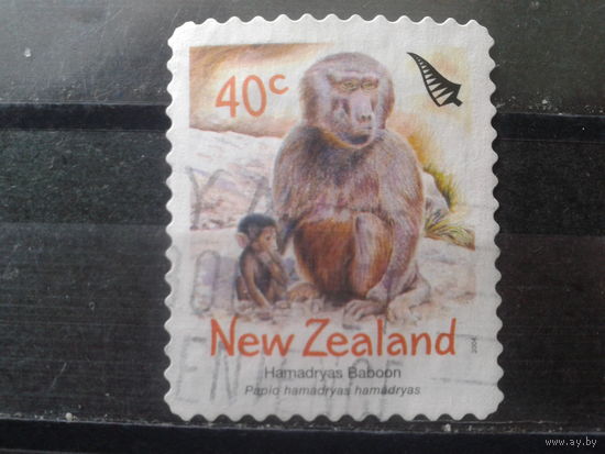 Новая Зеландия 2004 Обезьяна