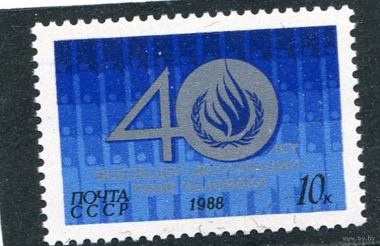 СССР 1988 год. Декларация прав человека