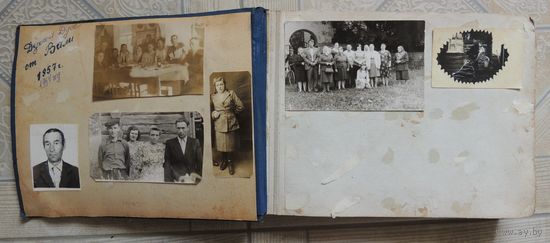 Семейный фотоальбом 1930-1970- е гг., Западная Беларусь, Гродненщина, более 170 фото