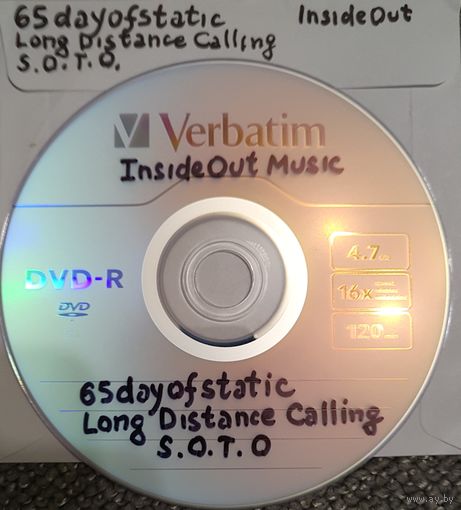 DVD MP3 дискография 65 DAYOFSTATIC, LONG DISTANCE CALLING, S.O.T.O. - 1 DVD
