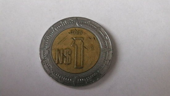 Мексика, 1 новый песо 1995