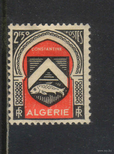 Fr Колонии Алжир 1947 Герб  Константа Стандарт #267*