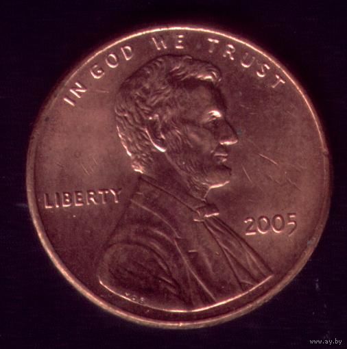 1 цент 2005 год США