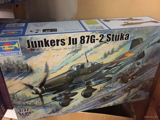 1/32 Ju-87G-2 (Trumpeter) + BigEd Eduard + точёные стволы