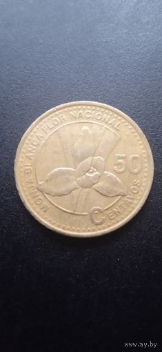 Гватемала 50 сентаво 1998 г.