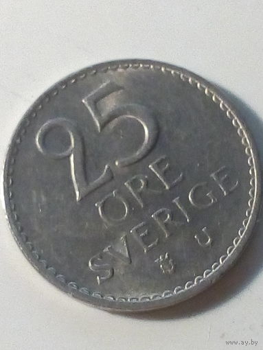 25 эре  Швеция 1967