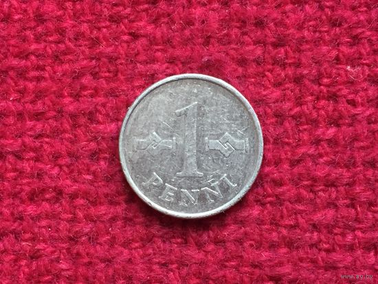 Финляндия 1 пенни 1973 г.