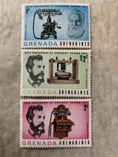 Гренада. 100 летие Alexander Graham Bell. Полная серия