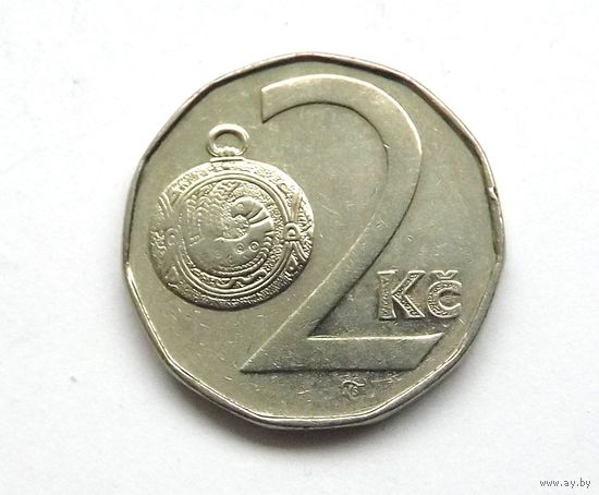 2 кроны Чехия 1993 (49)