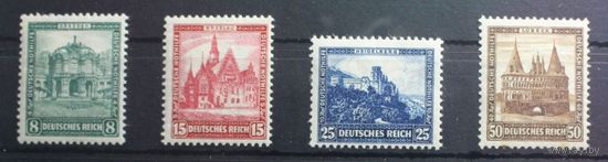 Германия\534\ Deutsches Reich Nr. 459-462, 1931., полная серия,  Кат.50Mi  MLH