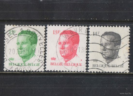 Бельгия Кор 1984-90 Бодуэн Стандарт #2165,2255,2403