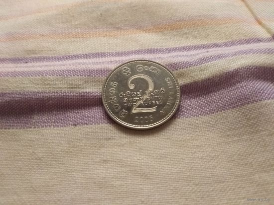 Шри-Ланка 2 рупии, 2005 года