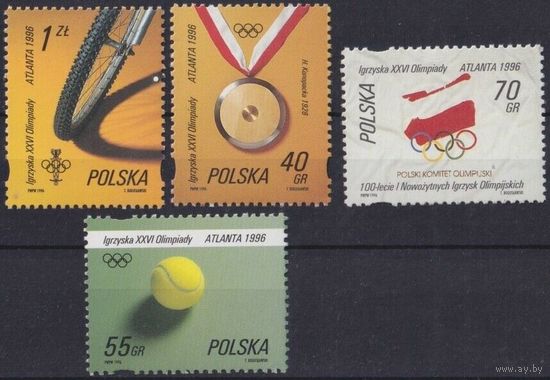 Польша Олимпиада 1996г.
