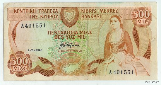 Кипр, 500 милс 1982 год