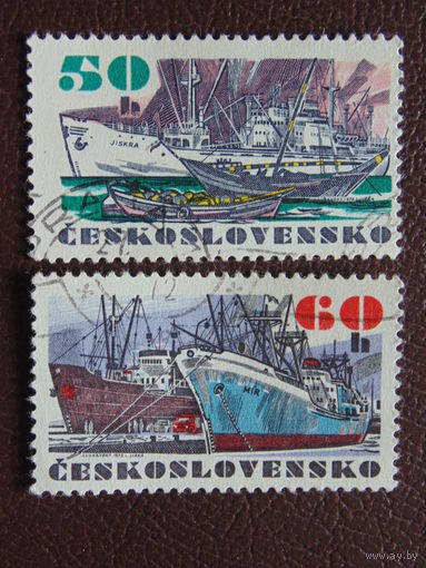 Чехословакия 1972 г. Флот.