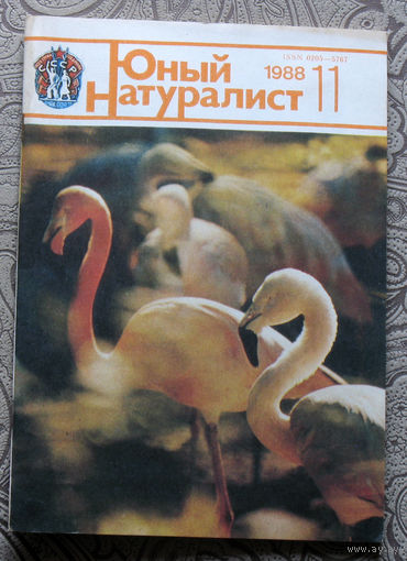 Журнал Юный натуралист номер 11 1988