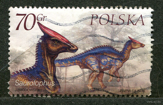 Доисторические животные. Динозавры. Польша. 2000