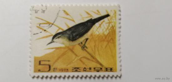 Корея 1973. Птицы