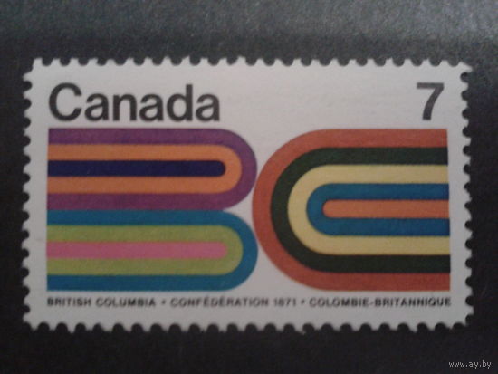 Канада 1971 ВС -Британская Колумбия - 100 лет