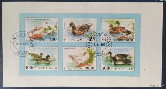Вьетнам 1990 Птицы