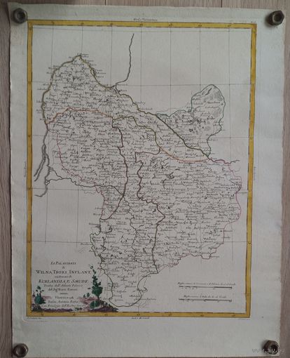 ВКЛ Карта ВКЛ 1781